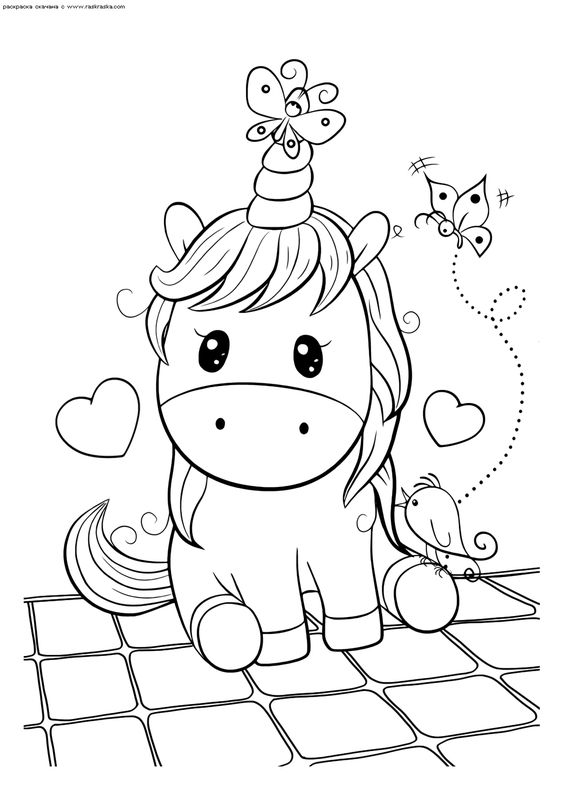 100 Top idées de coloriages licorne à imprimer 94