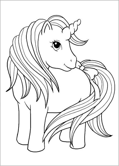 100 Top idées de coloriages licorne à imprimer 18