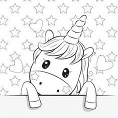 100 Top idées de coloriages licorne à imprimer 100