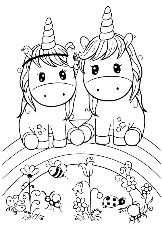 100 Top idées de coloriages licorne à imprimer 101