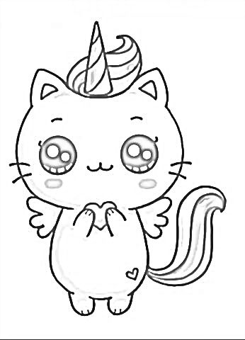 100 Top idées de coloriages licorne à imprimer 104