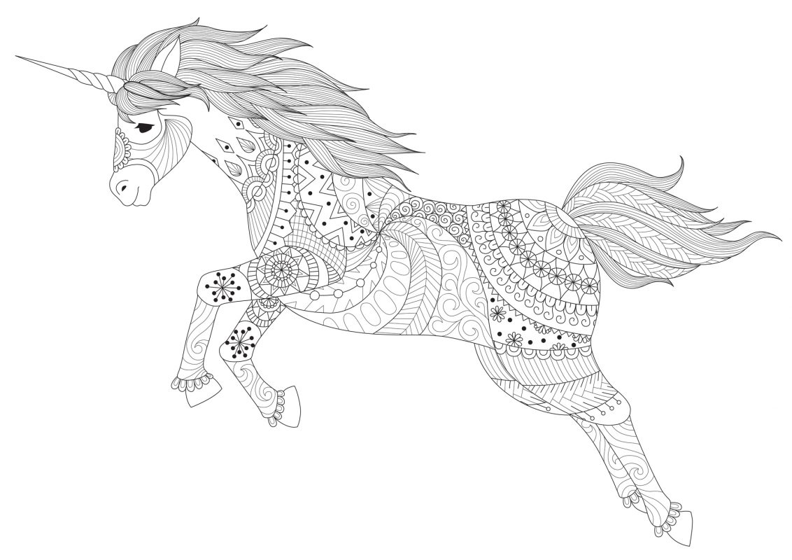 100 Top idées de coloriages licorne à imprimer 108