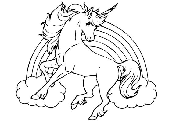 100 Top idées de coloriages licorne à imprimer 21