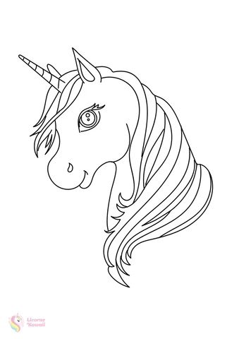 100 Top idées de coloriages licorne à imprimer 5