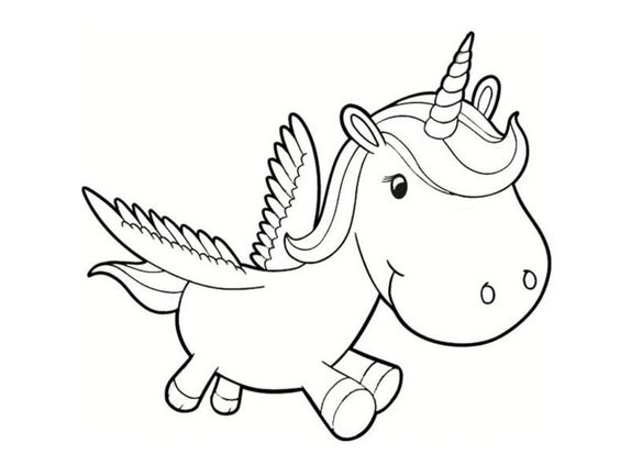 100 Top idées de coloriages licorne à imprimer 36