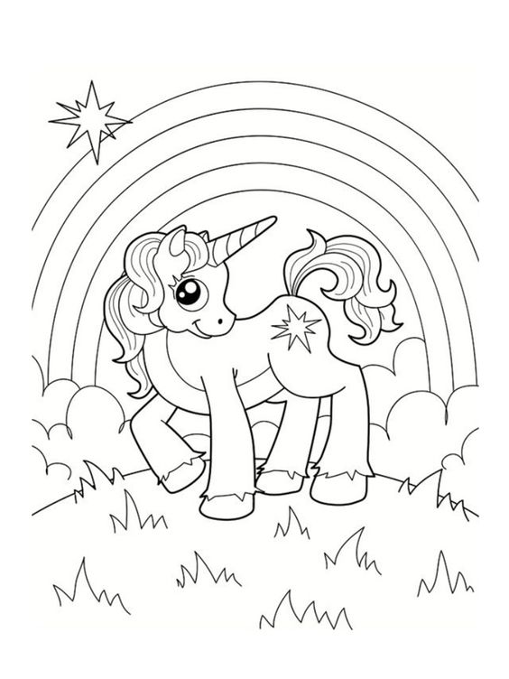 100 Top idées de coloriages licorne à imprimer 51