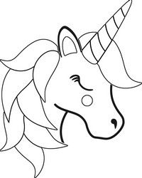 100 Top idées de coloriages licorne à imprimer 64