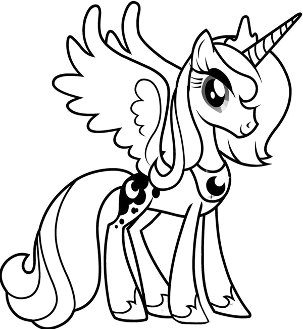 100 Top idées de coloriages licorne à imprimer 42