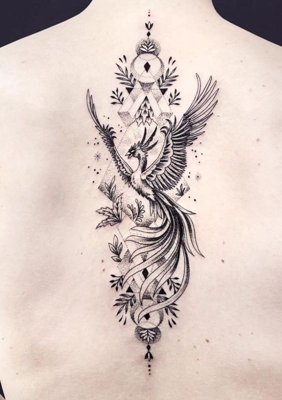 100 top idées de tatouages Phoenix 66