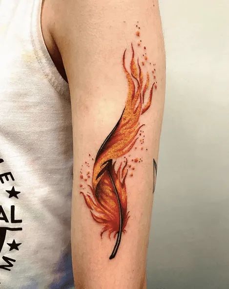 100 top idées de tatouages Phoenix 76