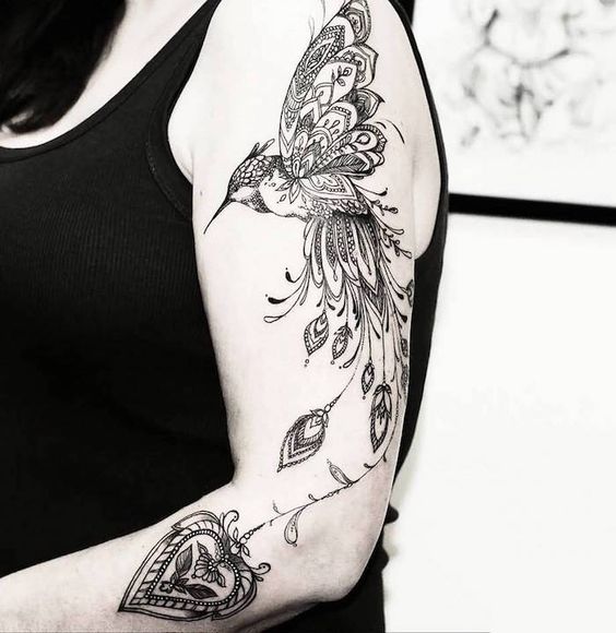 175 top idées de tatouages bras pour femme 145