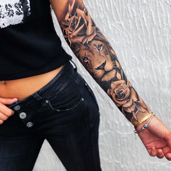 175 top idées de tatouages bras pour femme 74