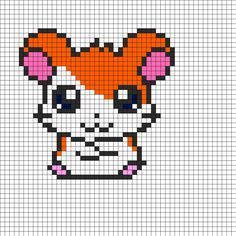 32 top idées de pixel art animaux faciles à faire 18