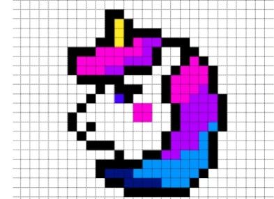 32 top idées de pixel art animaux faciles à faire 32