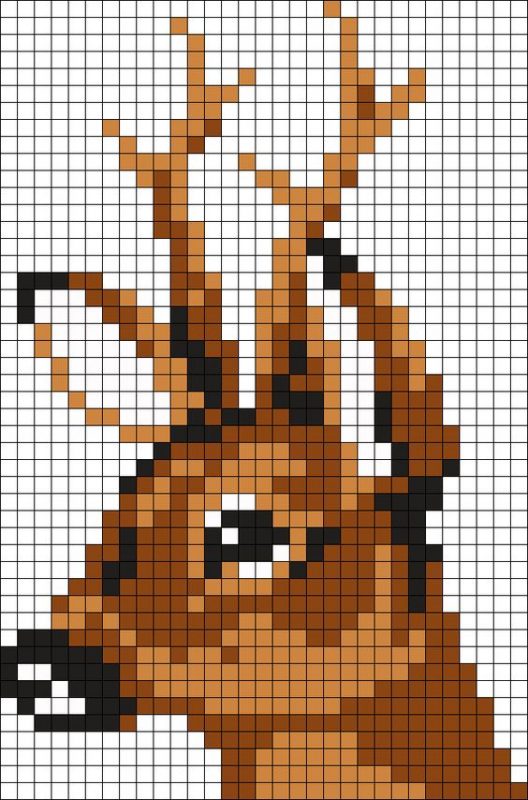 32 top idées de pixel art animaux faciles à faire 35