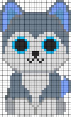 32 top idées de pixel art animaux faciles à faire 14