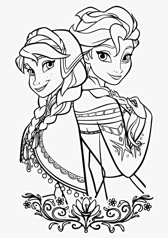 70 top idées de coloriages princesse à imprimer 2