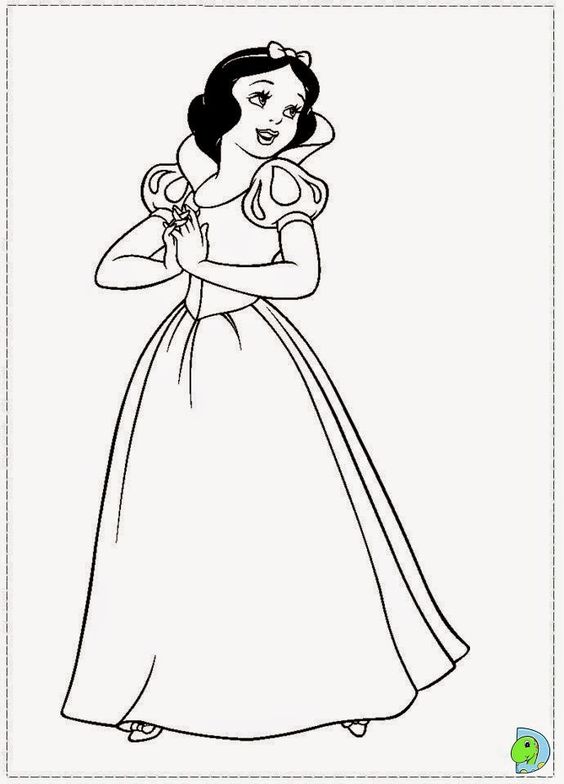 70 top idées de coloriages princesse à imprimer 34