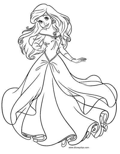 70 top idées de coloriages princesse à imprimer 60