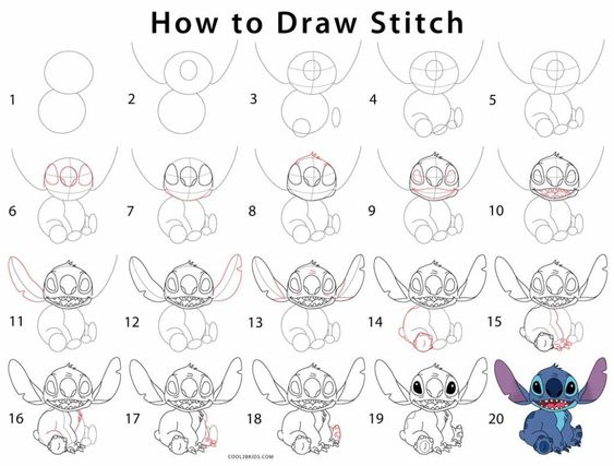 72 top idées & tutos de dessins Stitch 38