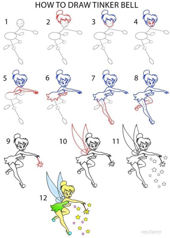 100 top idées & tutos de dessins de princesses 97