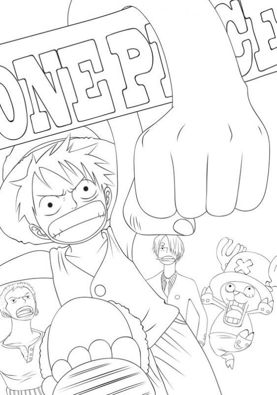 74 idées & tutos pour apprendre à dessiner One Piece 46