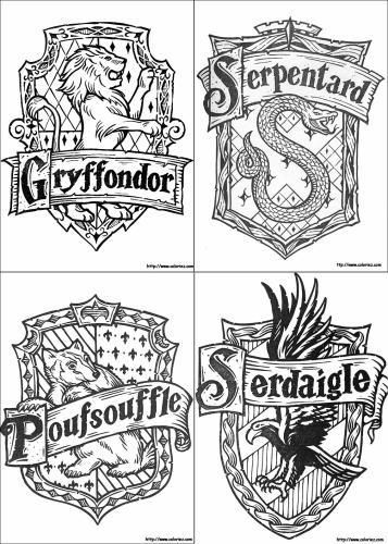 100 top idées de dessins de coloriages Harry Potter 12