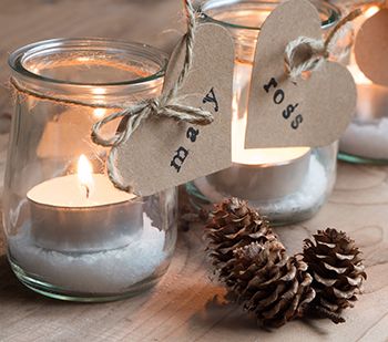 19 idées de centres de tables de Noël avec de la récup' 15 19 idées de centres de tables de Noël avec de la récup' 15