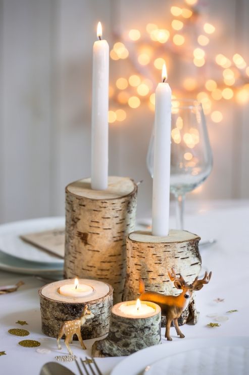 19 idées de centres de tables de Noël avec de la récup' 17 19 idées de centres de tables de Noël avec de la récup' 17