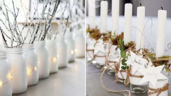 19 idées de centres de tables de Noël avec de la récup' 11 19 idées de centres de tables de Noël avec de la récup' 11