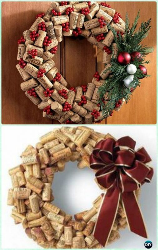 35 Décorations de Noël à faire soi-même avec des bouchons de vin 1