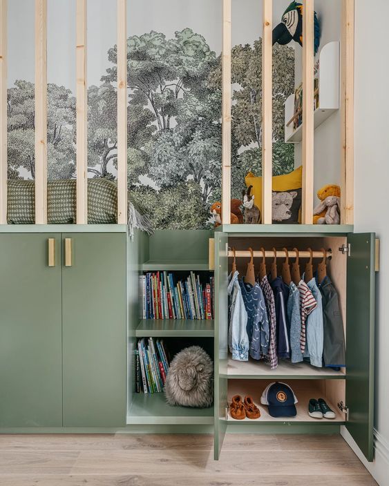 27 top idées de rangements de chambres d'enfants 2