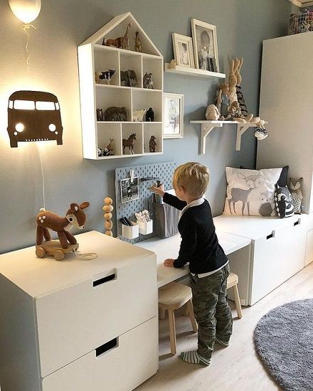 27 top idées de rangements de chambres d'enfants 3