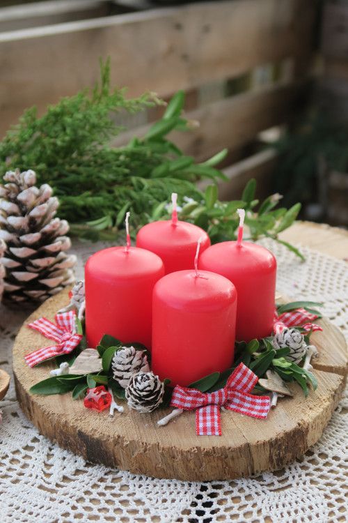 29 Centres de tables de Noël à faire avec des rondins de bois 31 29 Centres de tables de Noël à faire avec des rondins de bois 31