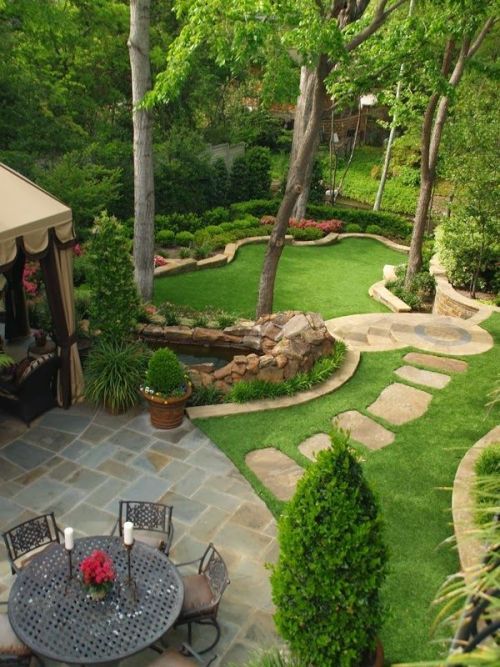 40 jolies idées de décoration de jardin extérieur que vous adorerez 12