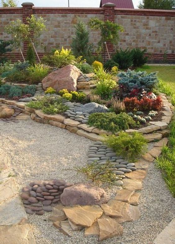 40 jolies idées de décoration de jardin extérieur que vous adorerez 28