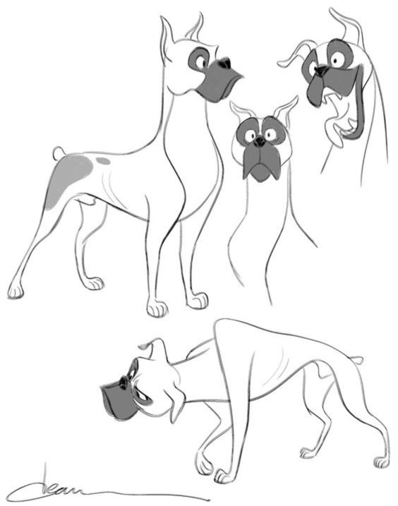 66 top idées & tutos de dessins de chiens : pour apprendre à dessiner des chiens 29