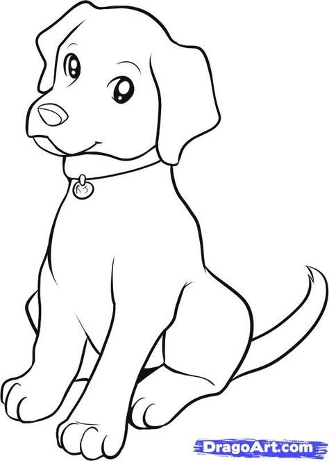 66 top idées & tutos de dessins de chiens : pour apprendre à dessiner des chiens 40