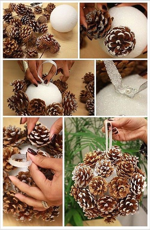 72 Décorations de Noël à Faire Soi-Même Avec Des Pommes de Pins 72 72 Décorations de Noël à Faire Soi-Même Avec Des Pommes de Pins 72