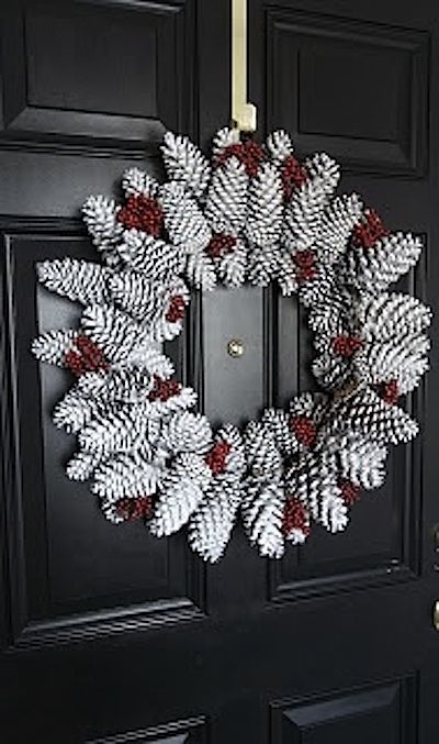 72 Décorations de Noël à Faire Soi-Même Avec Des Pommes de Pins 43