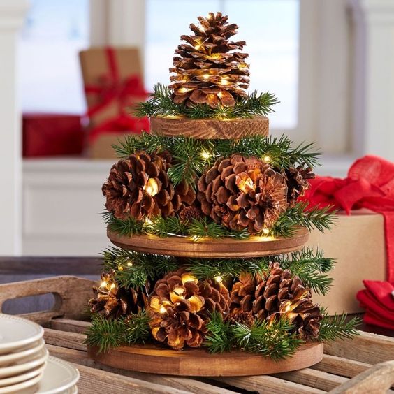 72 Décorations de Noël à Faire Soi-Même Avec Des Pommes de Pins 12 72 Décorations de Noël à Faire Soi-Même Avec Des Pommes de Pins 12