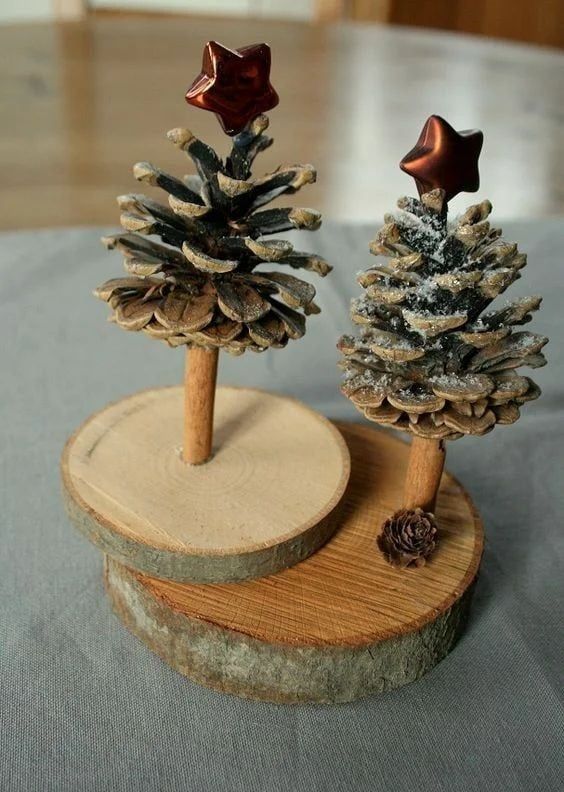 72 Décorations de Noël à Faire Soi-Même Avec Des Pommes de Pins 68 72 Décorations de Noël à Faire Soi-Même Avec Des Pommes de Pins 68