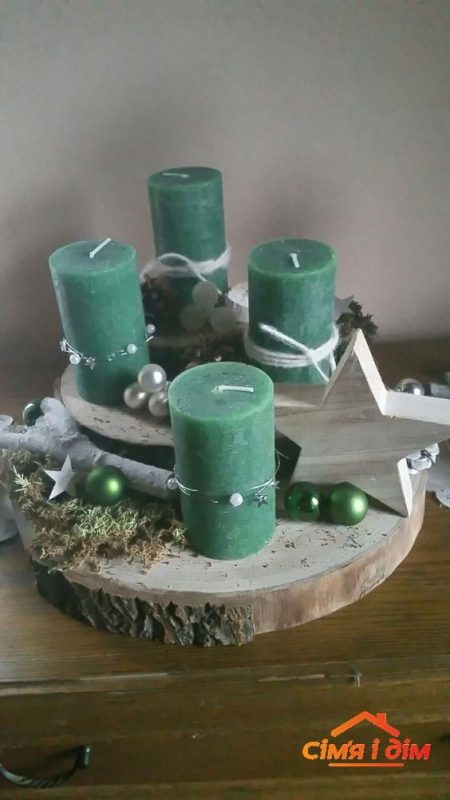 29 Centres de tables de Noël à faire avec des rondins de bois 12 29 Centres de tables de Noël à faire avec des rondins de bois 12
