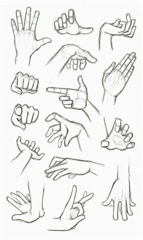 100 Top idées pour apprendre à dessiner une main 52