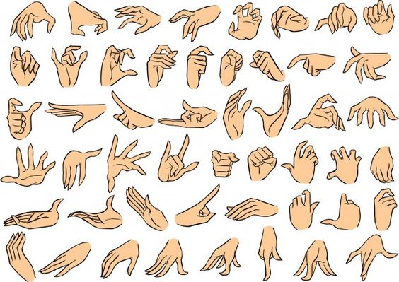 100 Top idées pour apprendre à dessiner une main 60