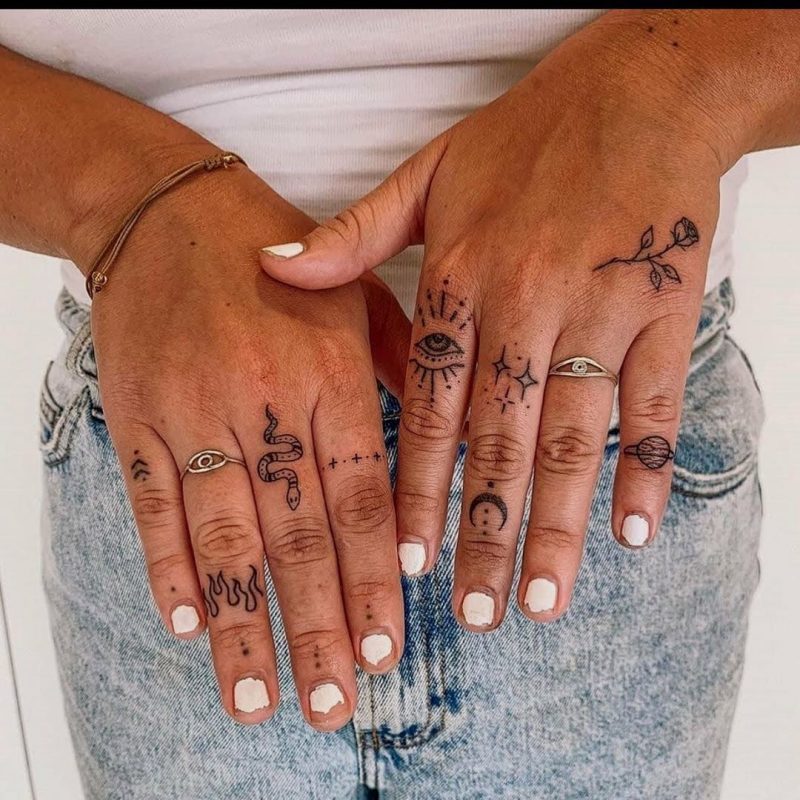 Les 100 plus beaux tatouages pour femmes 45