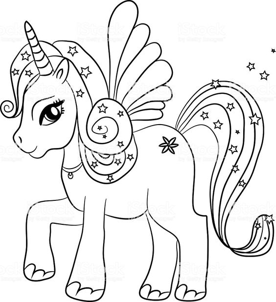 100 Dessins de Coloriages Licornes à Imprimer 12 100 Dessins de Coloriages Licornes à Imprimer 12