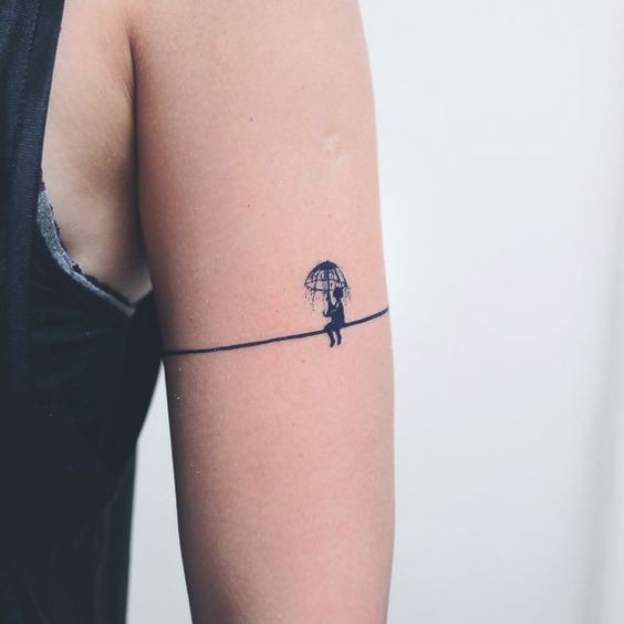 50 top idées de tatouages minimalistes simples 12