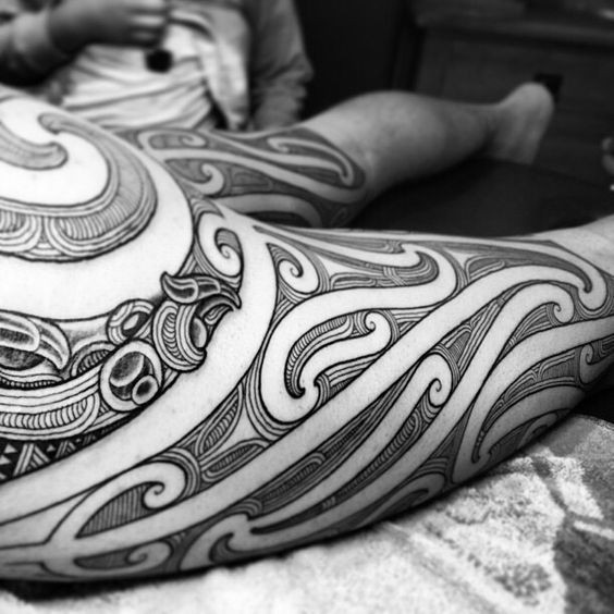 50 top idées de tatouages maorie 13