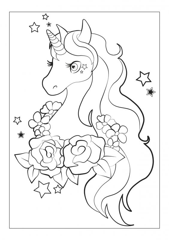 100 Dessins de Coloriages Licornes à Imprimer 15 100 Dessins de Coloriages Licornes à Imprimer 15